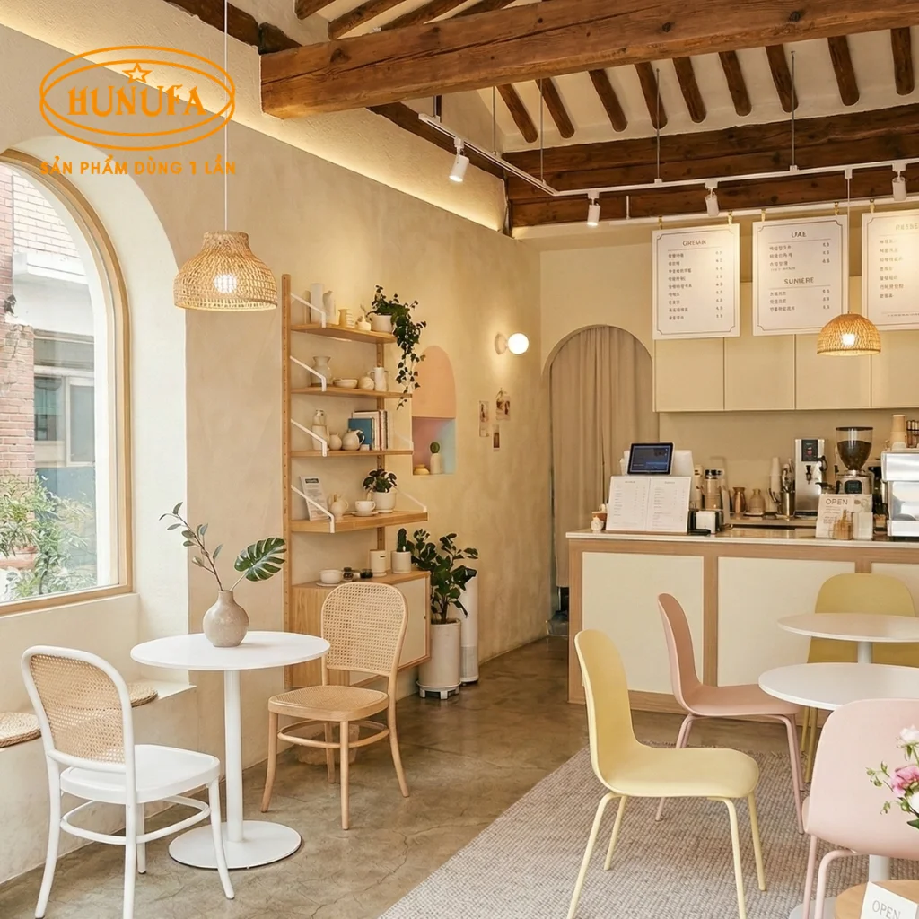 5+ cách phối màu cho quán cà phê thu hút khách hàng, tăng doanh thu