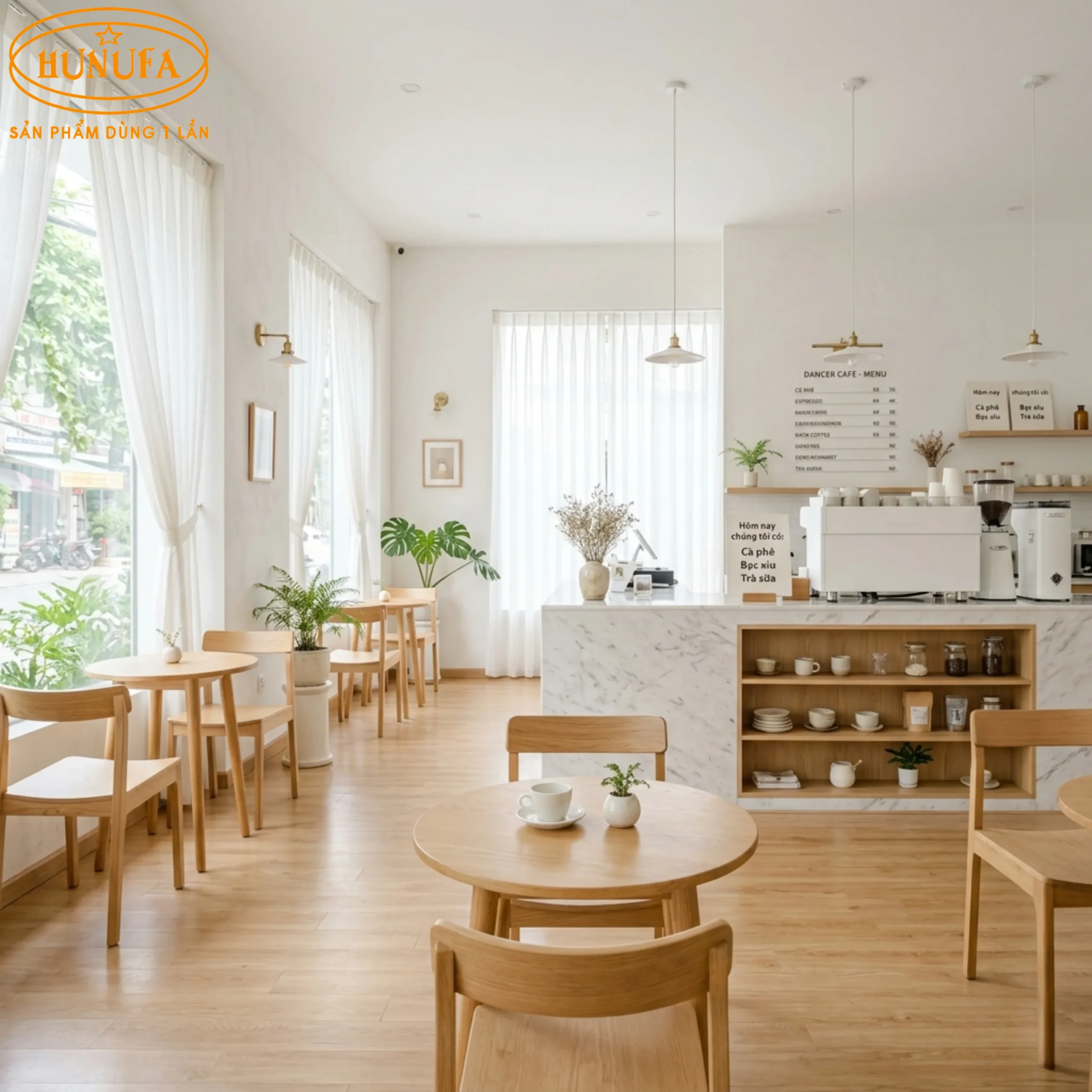 Cách phối màu cho quán cafe đẹp, bắt trend tăng doanh thu
