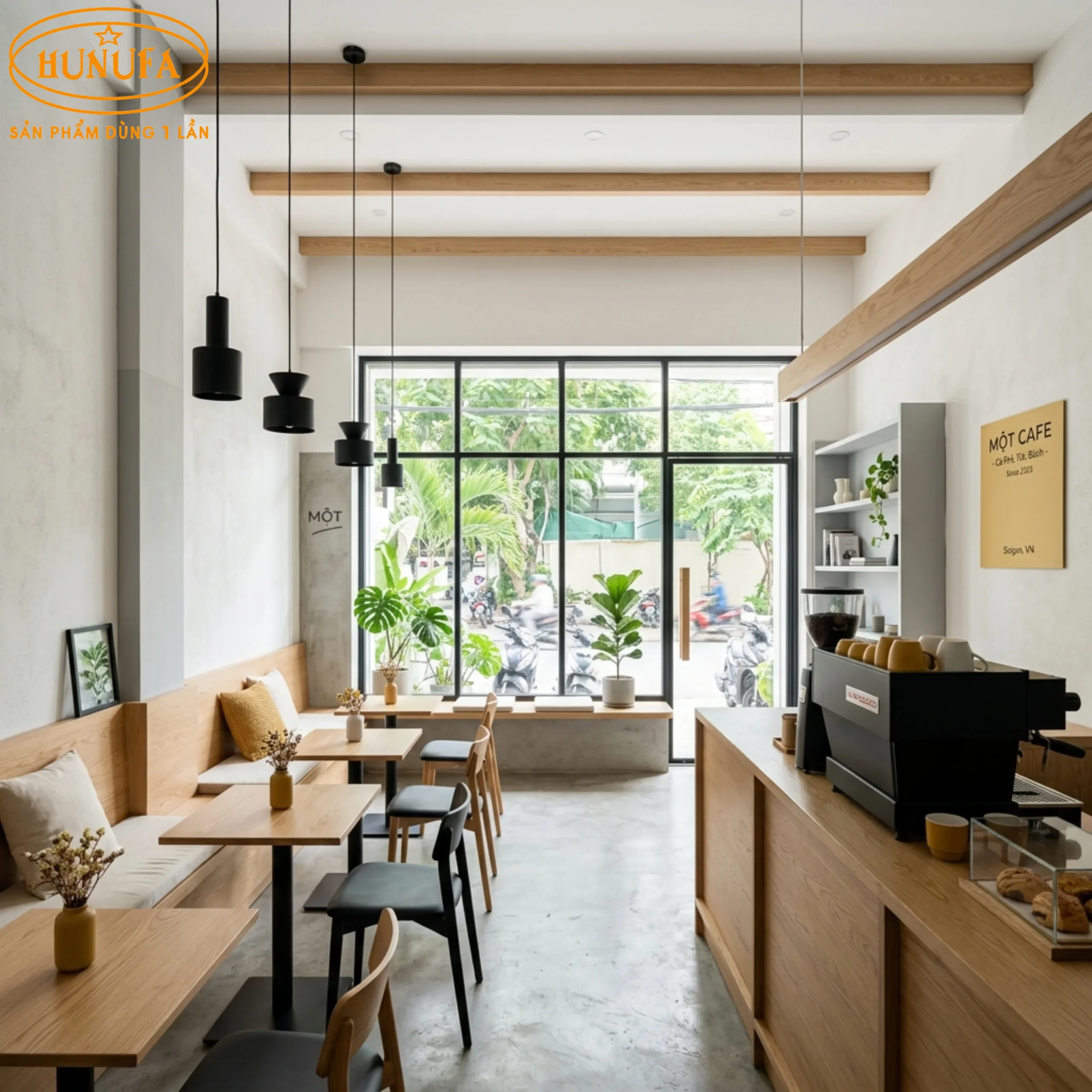 Cách phối màu cho quán cafe đẹp, bắt trend tăng doanh thu