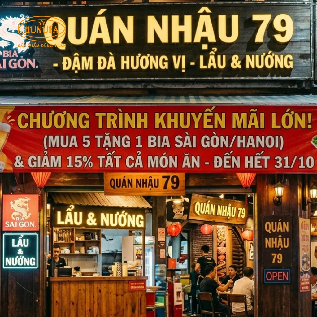 Top 7 cách quảng cáo quán nhậu hấp dẫn, hiệu quả, thu hút khách nhanh chóng