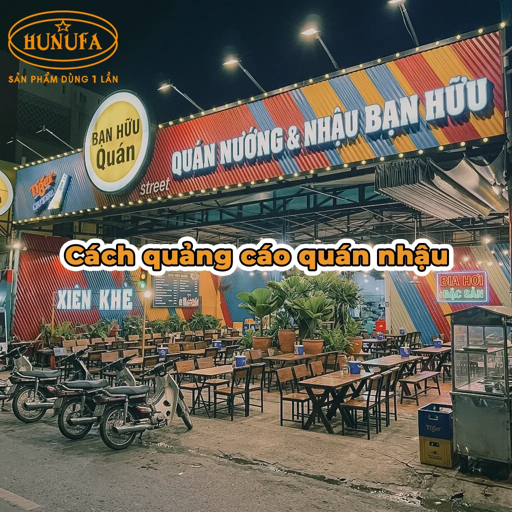 cách quảng cáo quán nhậu