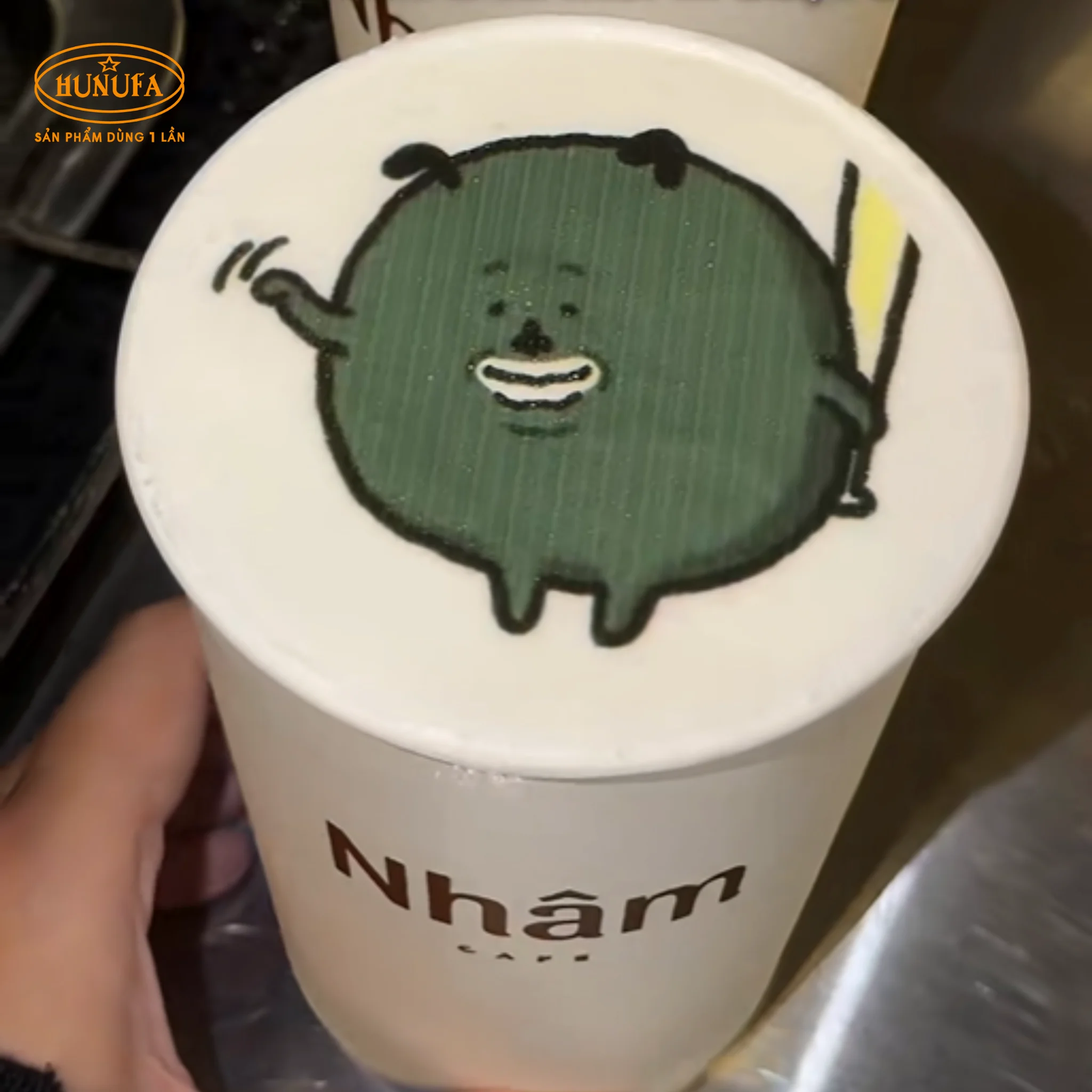 Check-in ngay quán cafe in hình lên ly nước siêu độc đáo tại Thảo Điền – Nhâm Cafe