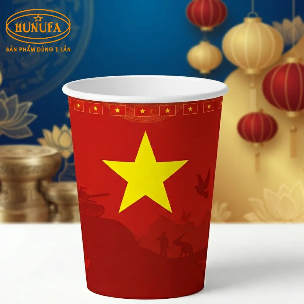 Tổng hợp các mẫu ly giấy 30/4 được ưa chuộng nhất 2026
