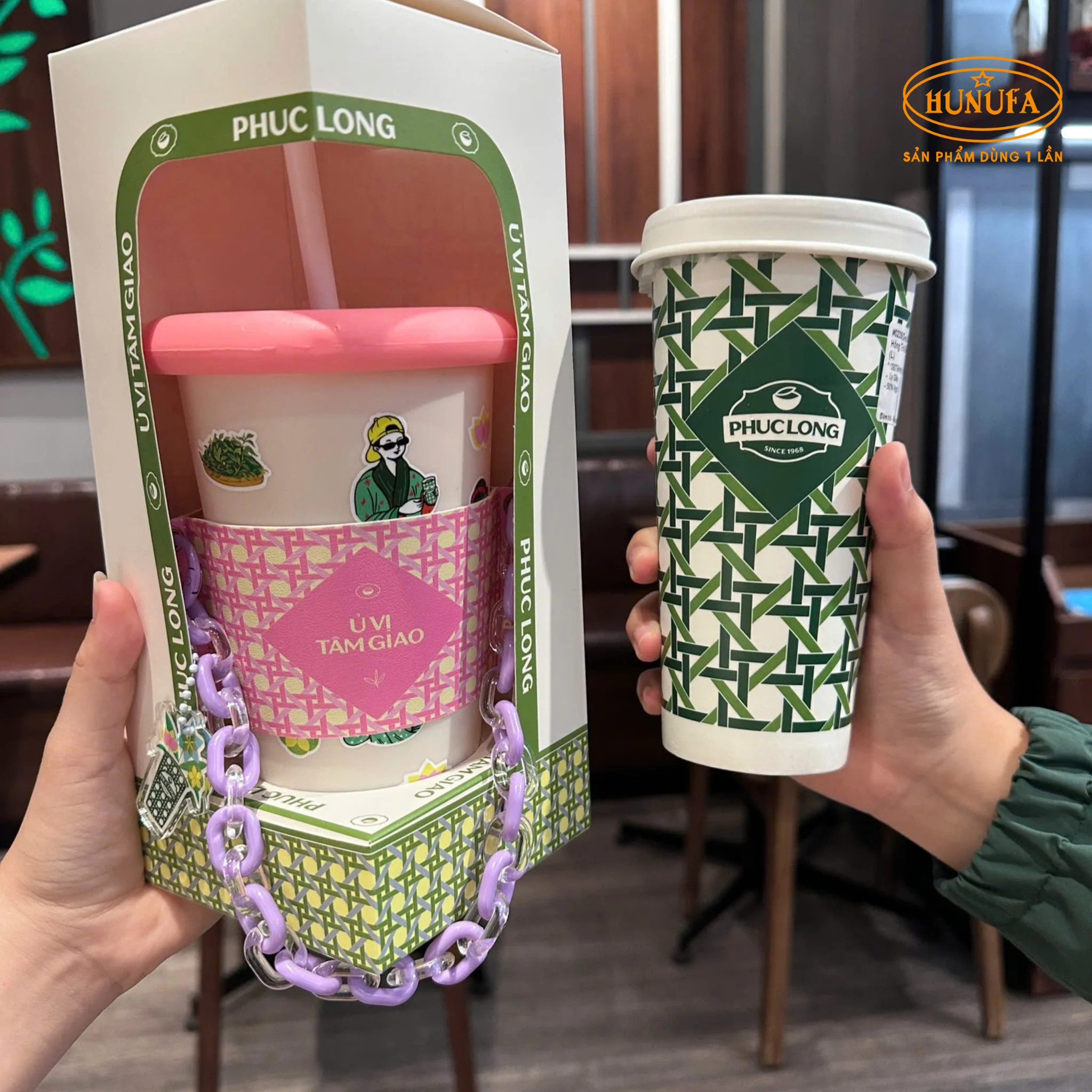 Ly Đổi Màu Phúc Long - Món quà ý nghĩa, độc đáo cho ngày Quốc tế Phụ nữ