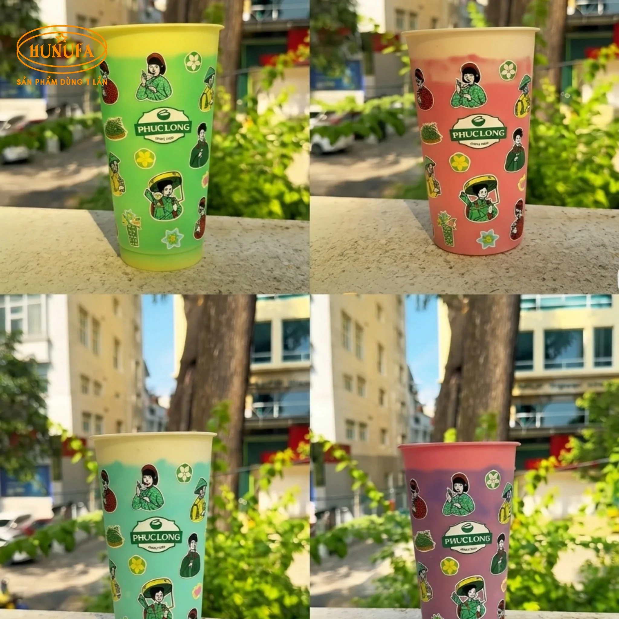 Ly Đổi Màu Phúc Long - Món quà ý nghĩa, độc đáo cho ngày Quốc tế Phụ nữ