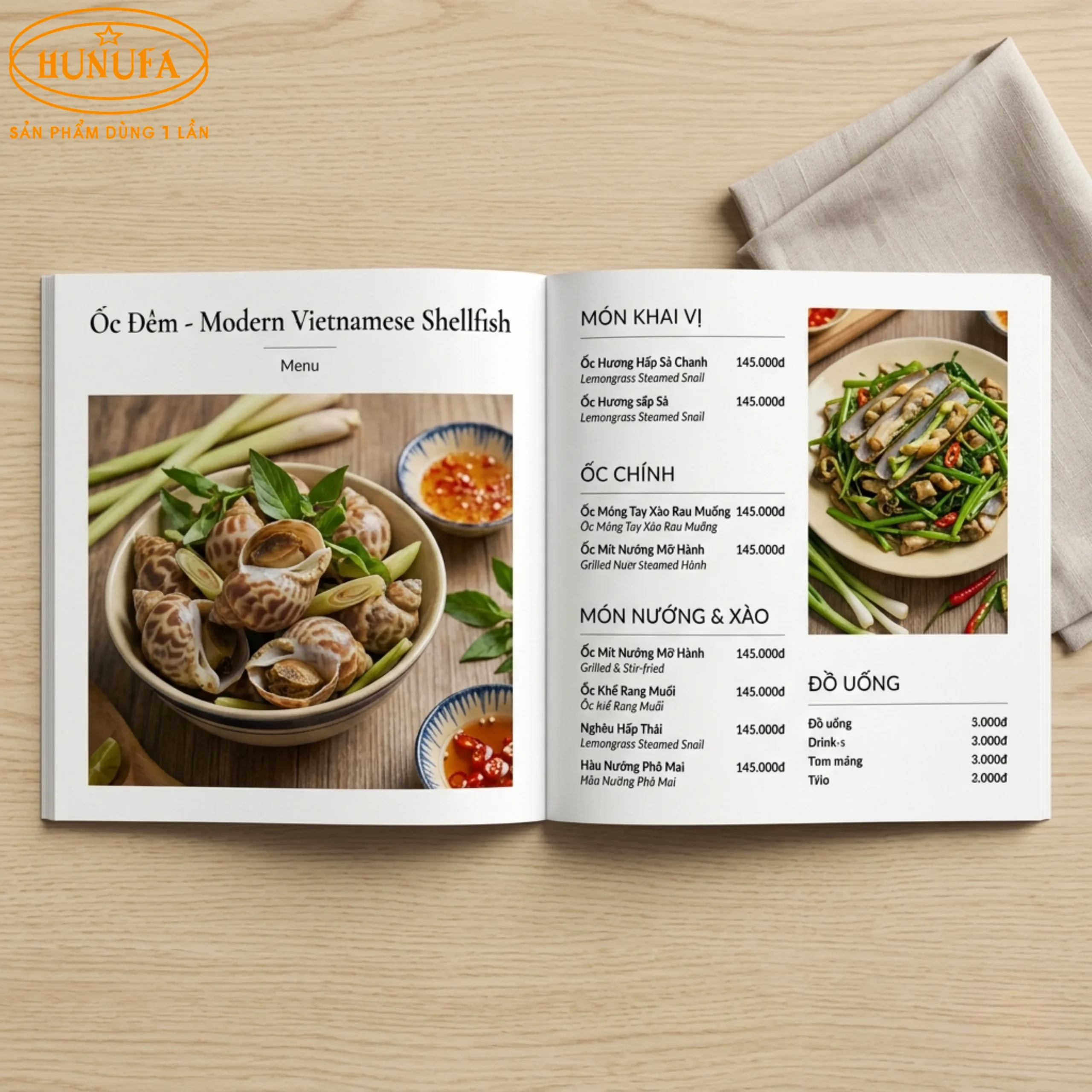 36+ Mẫu thiết kế menu quán ốc chuyên nghiệp giúp tăng doanh thu cho quán