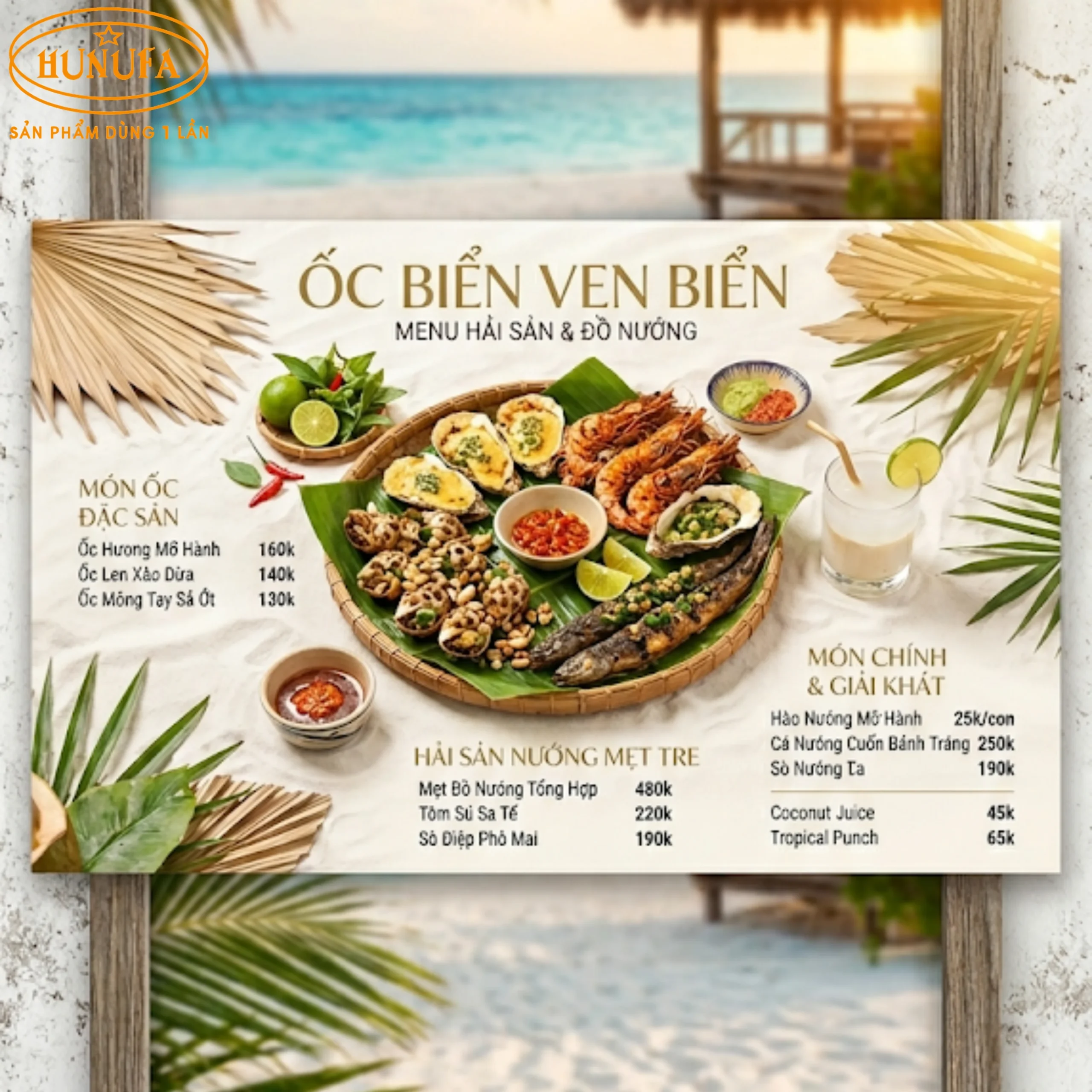 36+ Mẫu thiết kế menu quán ốc chuyên nghiệp giúp tăng doanh thu cho quán