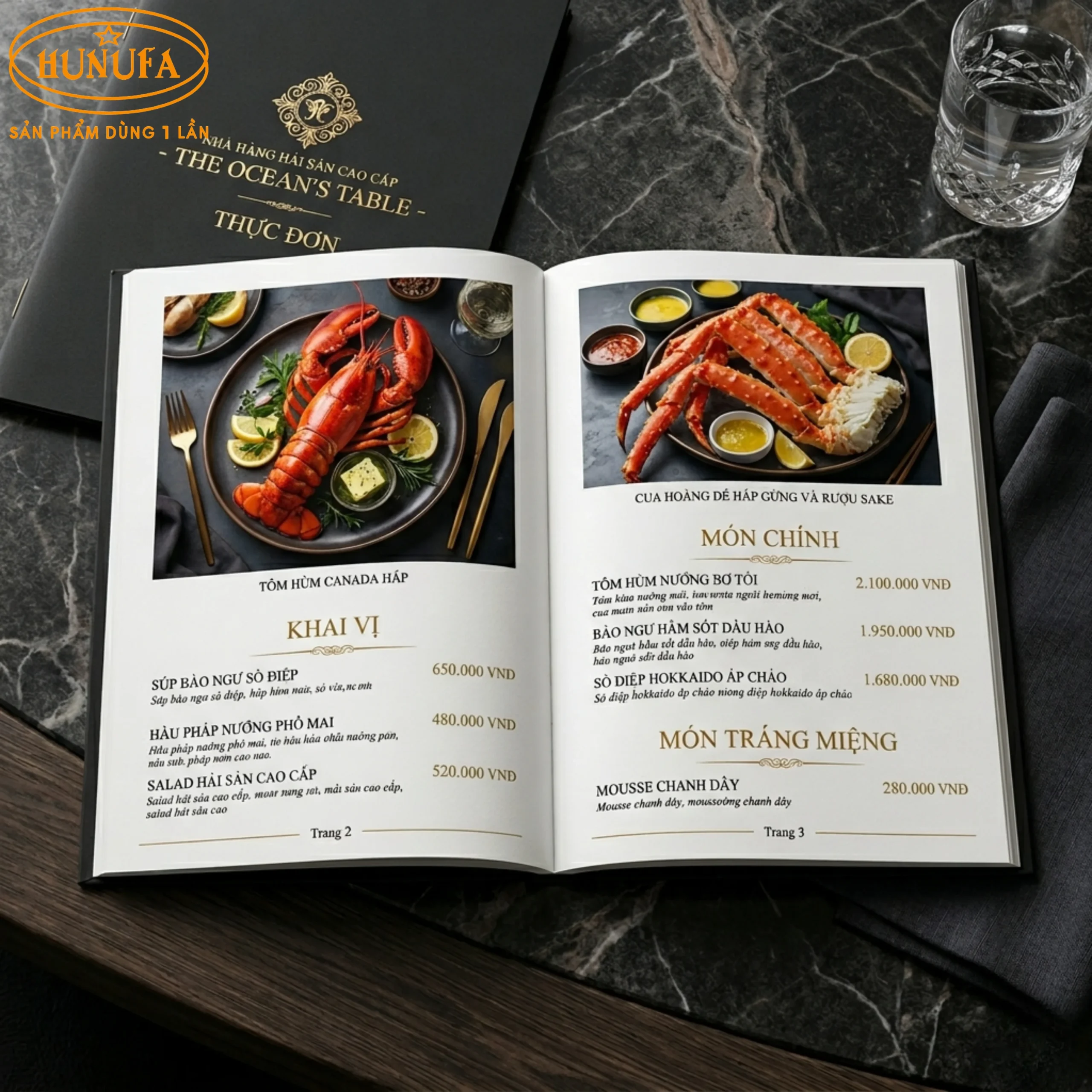 36+ Mẫu thiết kế menu quán ốc chuyên nghiệp giúp tăng doanh thu cho quán