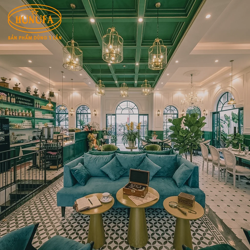 thiết kế quán cafe Đà Lạt