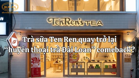 Trà sữa Ten Ren quay trở lại, “huyền thoại trà Đài Loan” comeback?