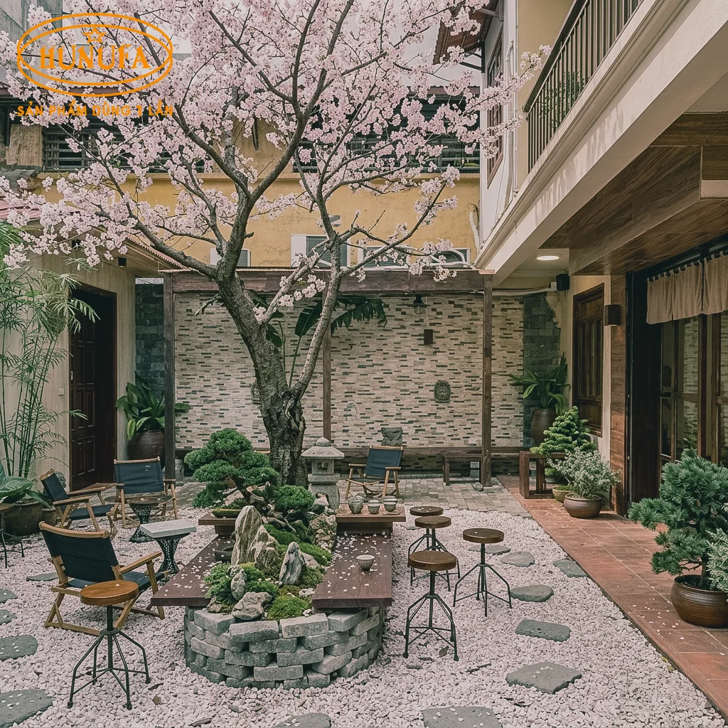 trang trí quán phong cách Nhật