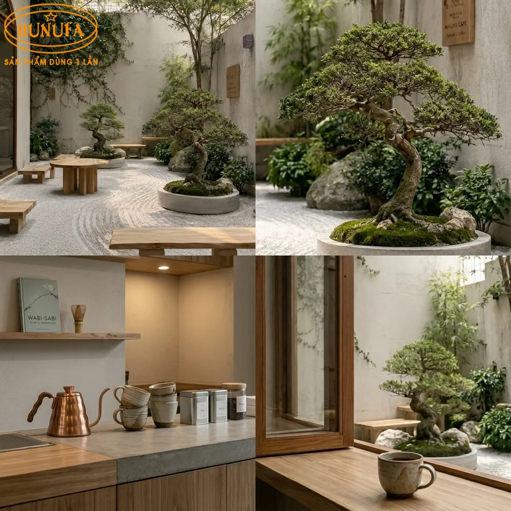 Mẫu thiết kế trang trí quán cà phê sân vườn đẹp, ấn tượng