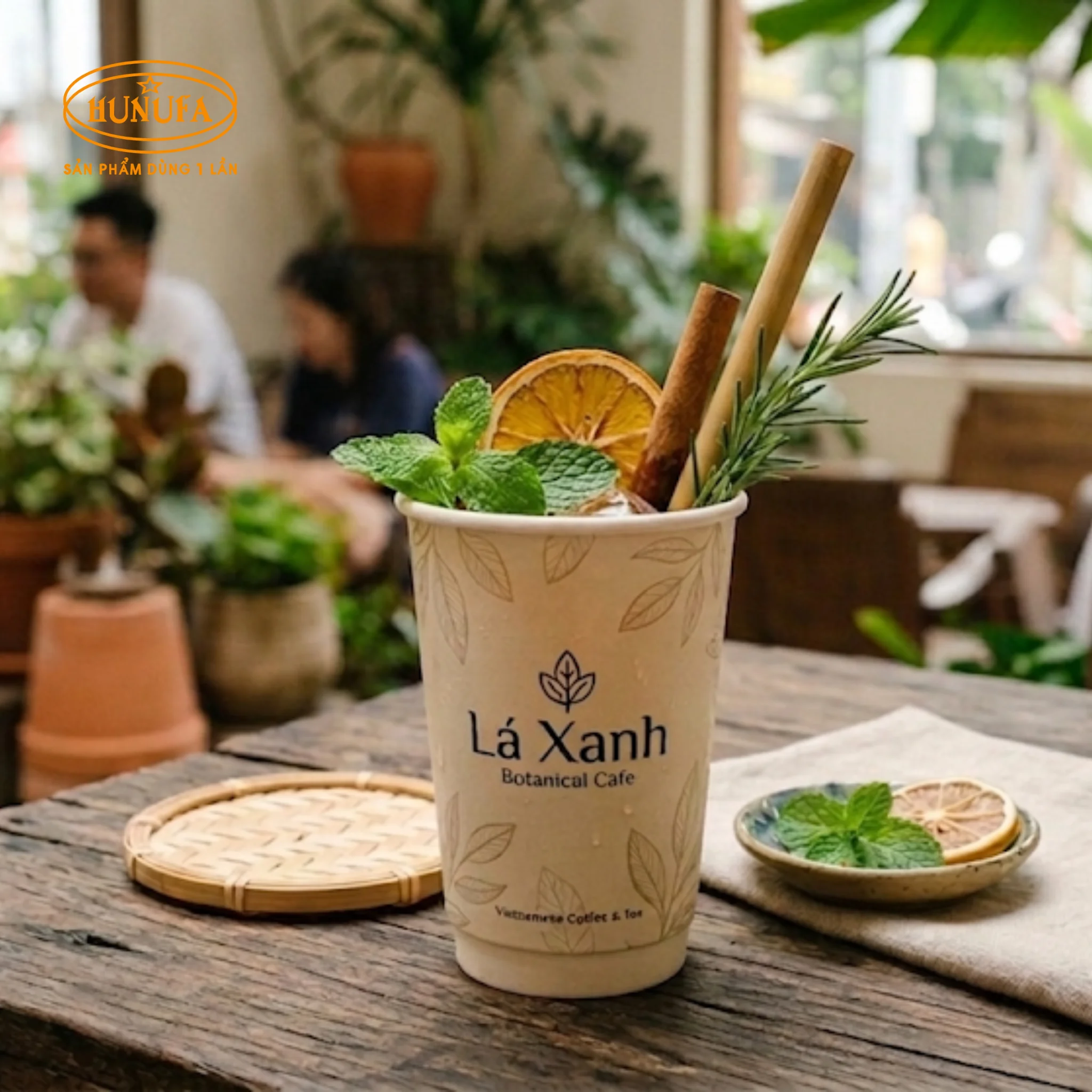 Tổng hợp các loại lá decor đồ uống phổ biến được quán cafe ưa chuộng