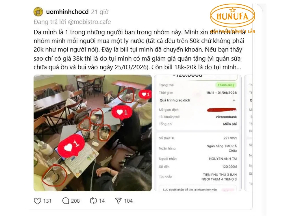 ĐI CAFE GỌI 1 CỐC NƯỚC 10 TIẾNG… NHÓM BẠN NỮ VỀ ĐÁNH GIÁ QUÁN 1 SAO