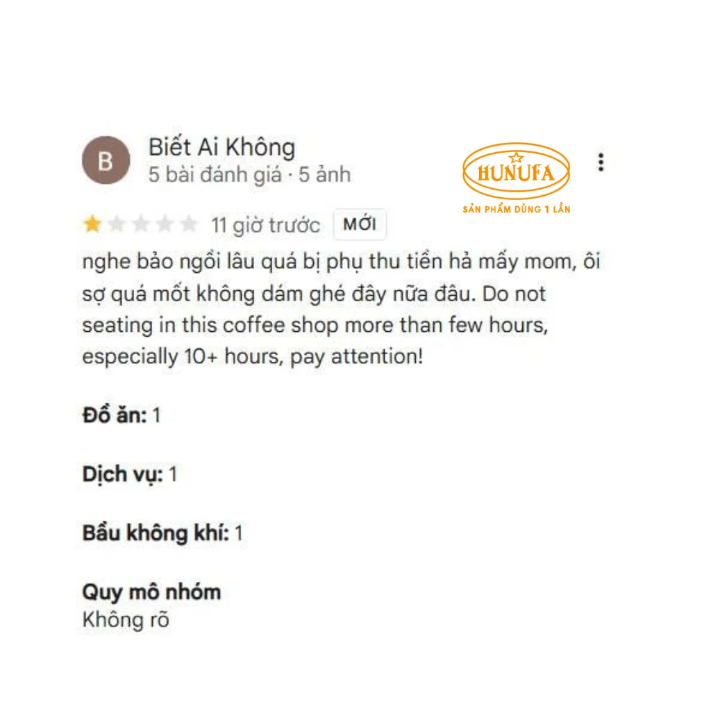 ĐI CAFE GỌI 1 CỐC NƯỚC 10 TIẾNG… NHÓM BẠN NỮ VỀ ĐÁNH GIÁ QUÁN 1 SAO