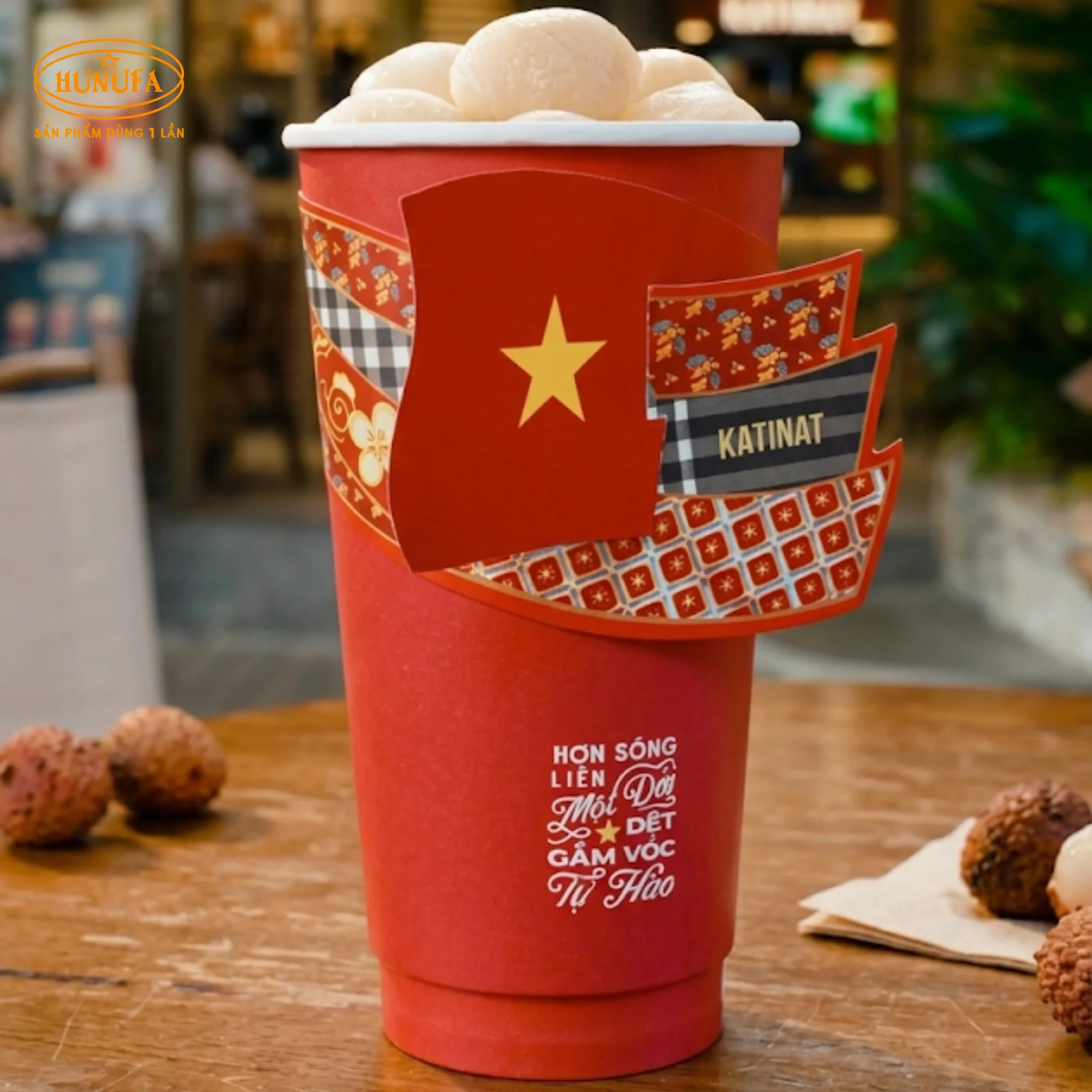 Katinat gây sốt với bộ sưu tập ly 30/4 “Dệt Gấm Vóc Tự Hào” đậm bản sắc Việt