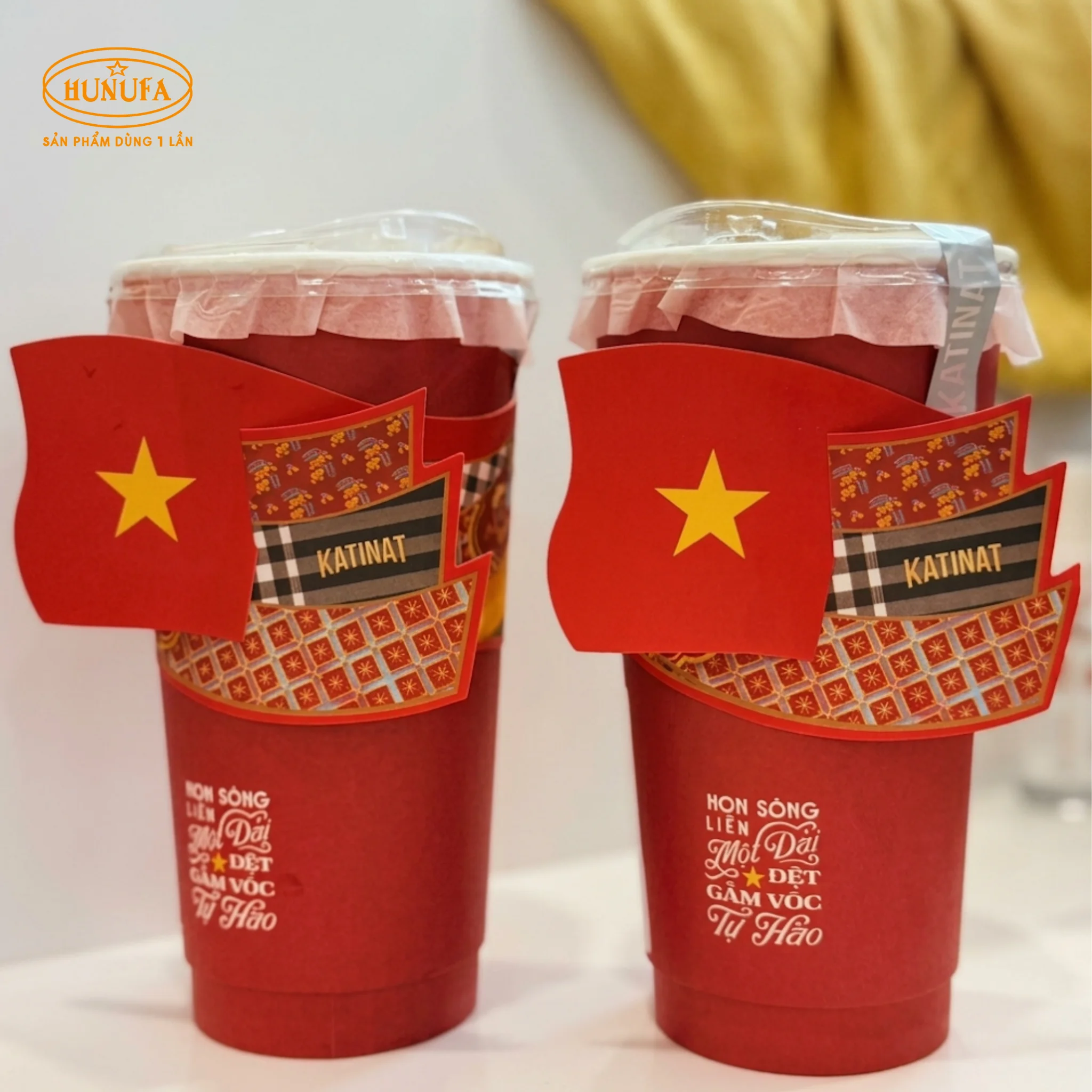 Katinat gây sốt với bộ sưu tập ly 30/4 “Dệt Gấm Vóc Tự Hào” đậm bản sắc Việt