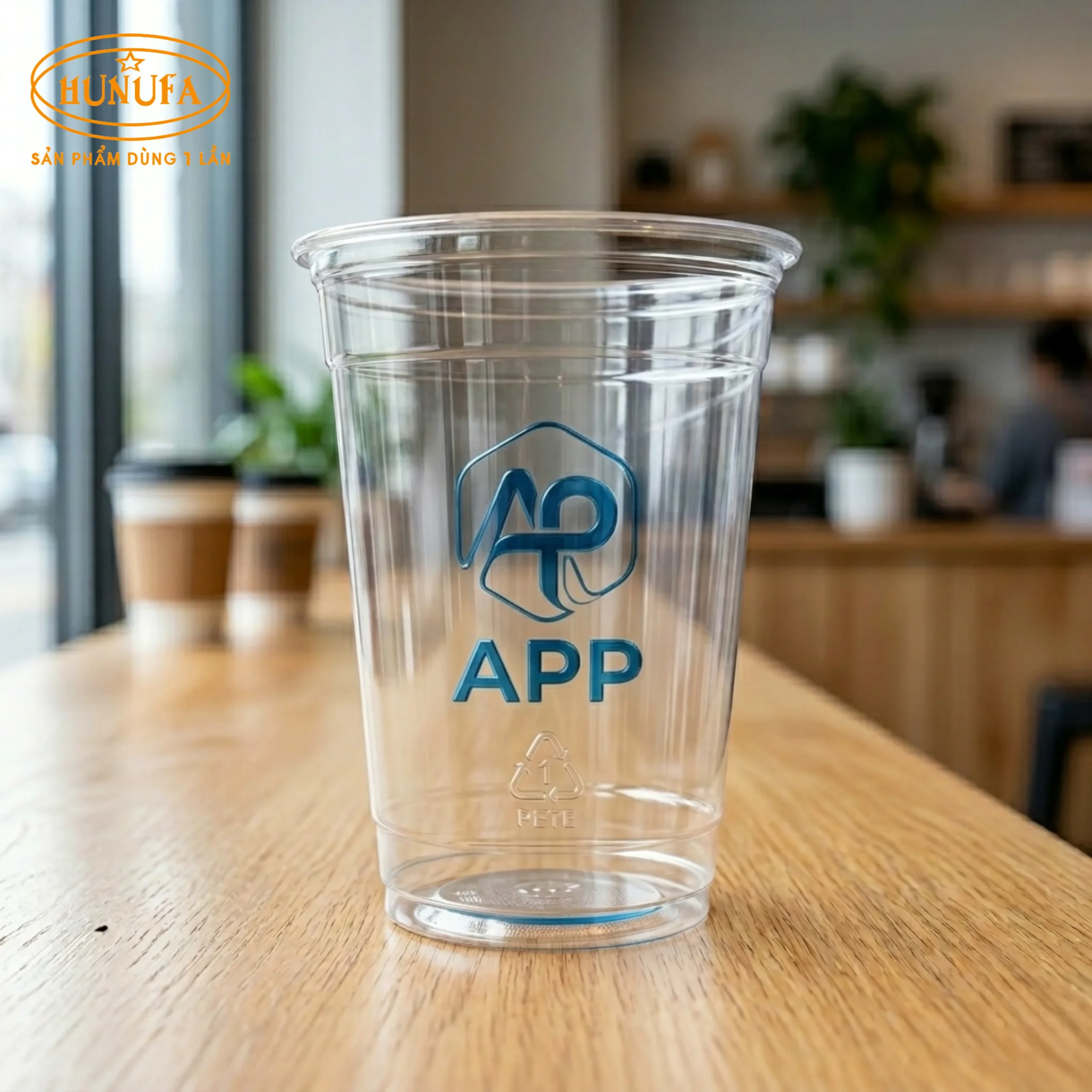 Ly nhựa APP tiện lợi, giải pháp bao bì tối ưu cho quán đồ uống