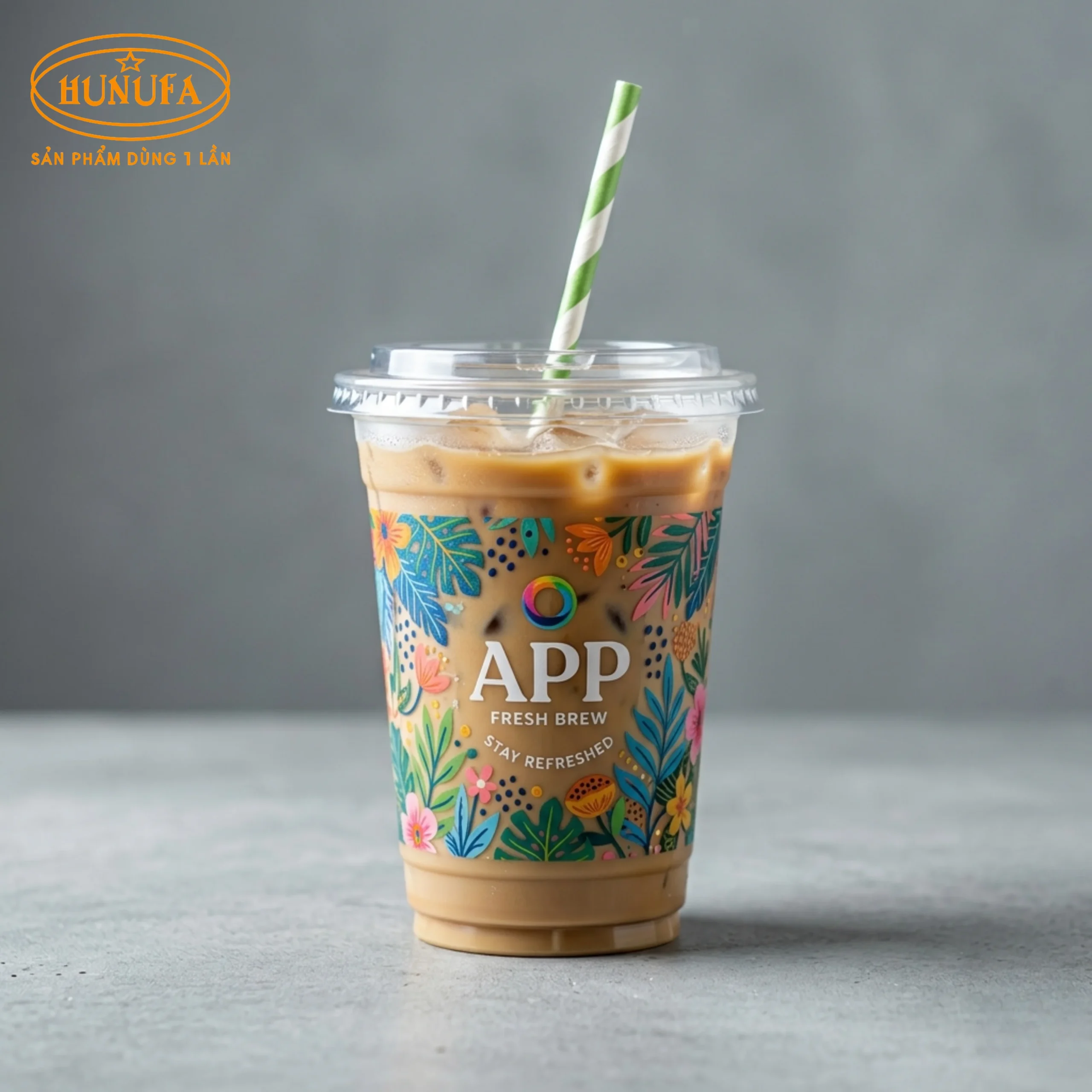 Ly nhựa APP tiện lợi, giải pháp bao bì tối ưu cho quán đồ uống