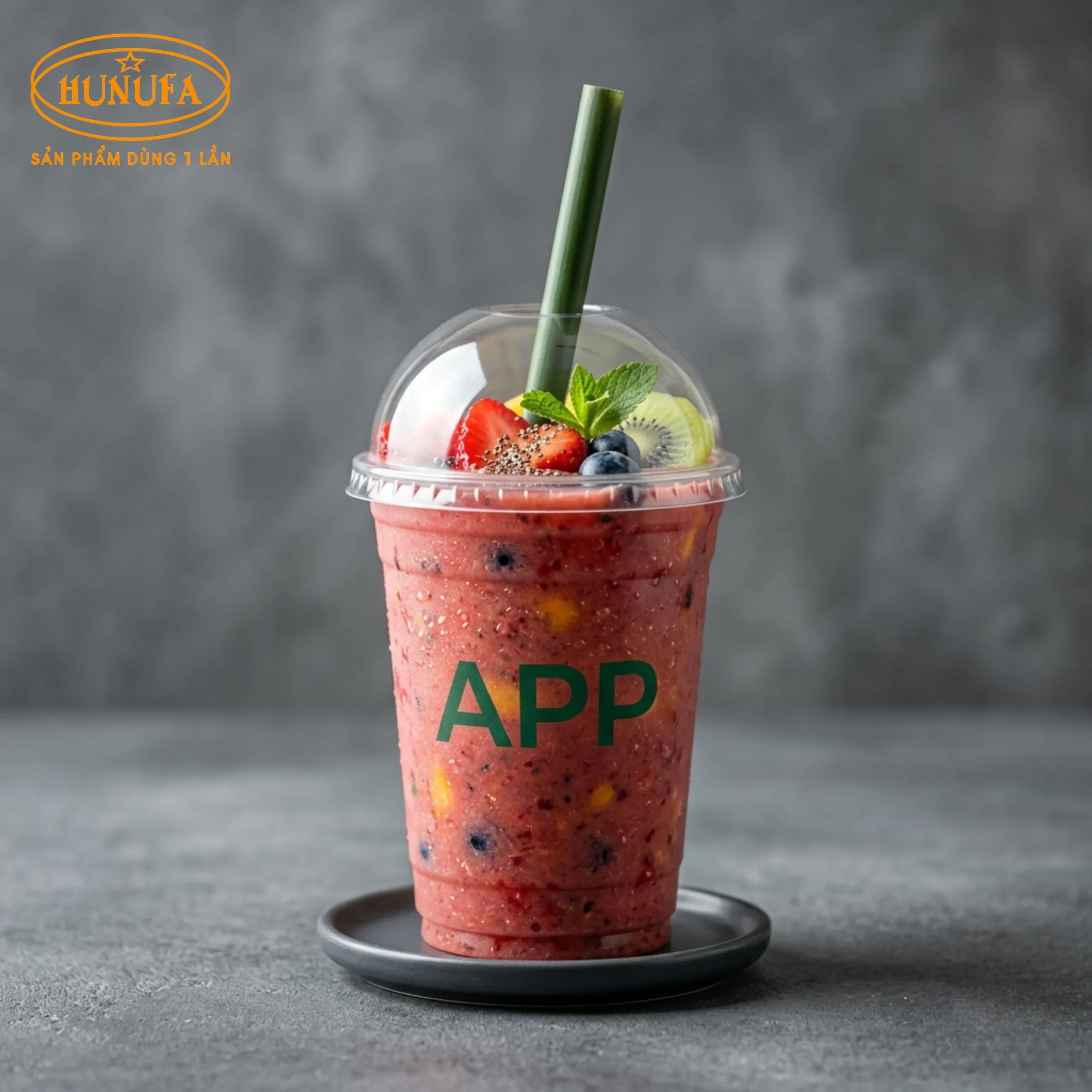 Ly nhựa APP tiện lợi, giải pháp bao bì tối ưu cho quán đồ uống