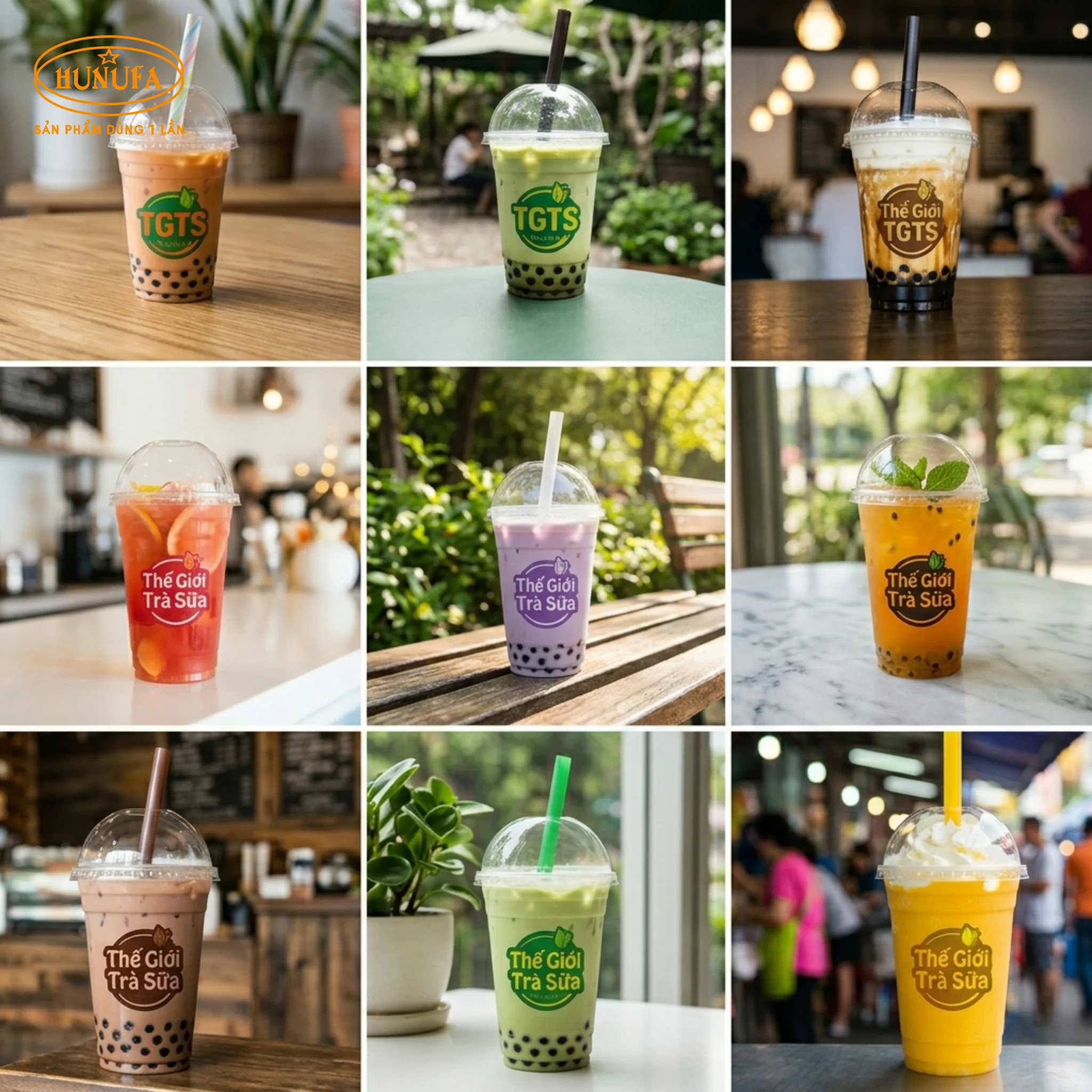 99+ Mẫu ly nhựa thế giới trà sữa đẹp, thiết kế logo hot trend, hút khách