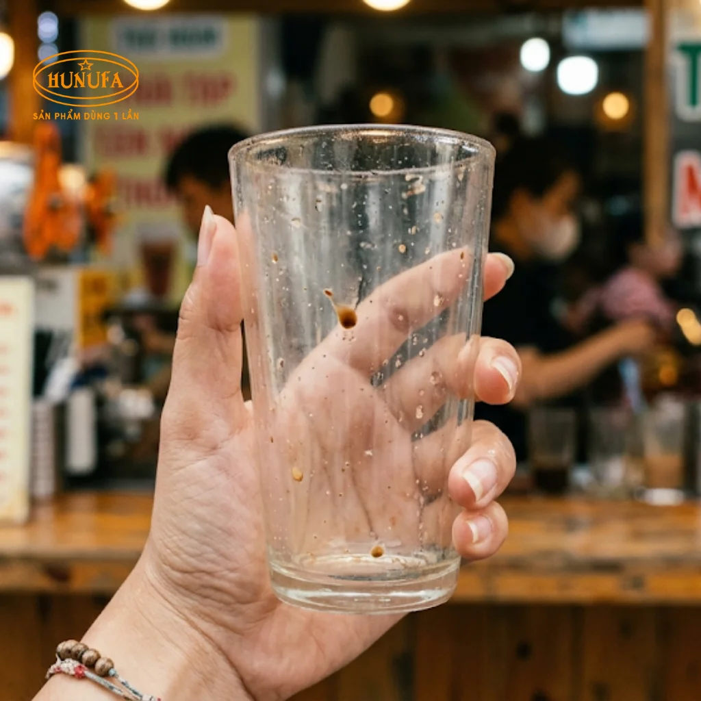 Những lí do không nên dùng ly thuỷ tinh bán trà sữa
