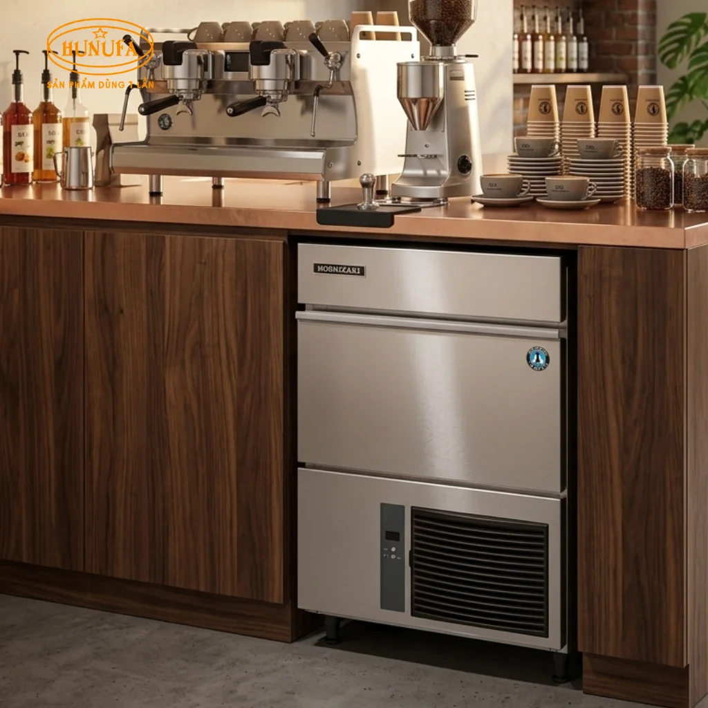 Top 6 máy làm đá cho quán cafe bền tốt và kinh nghiệm chọn mua cho người mới