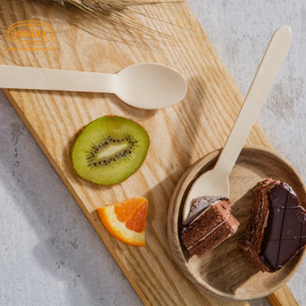Muỗng gỗ dùng 1 lần tiện lợi, chất lượng, giá sỉ lẻ tốt