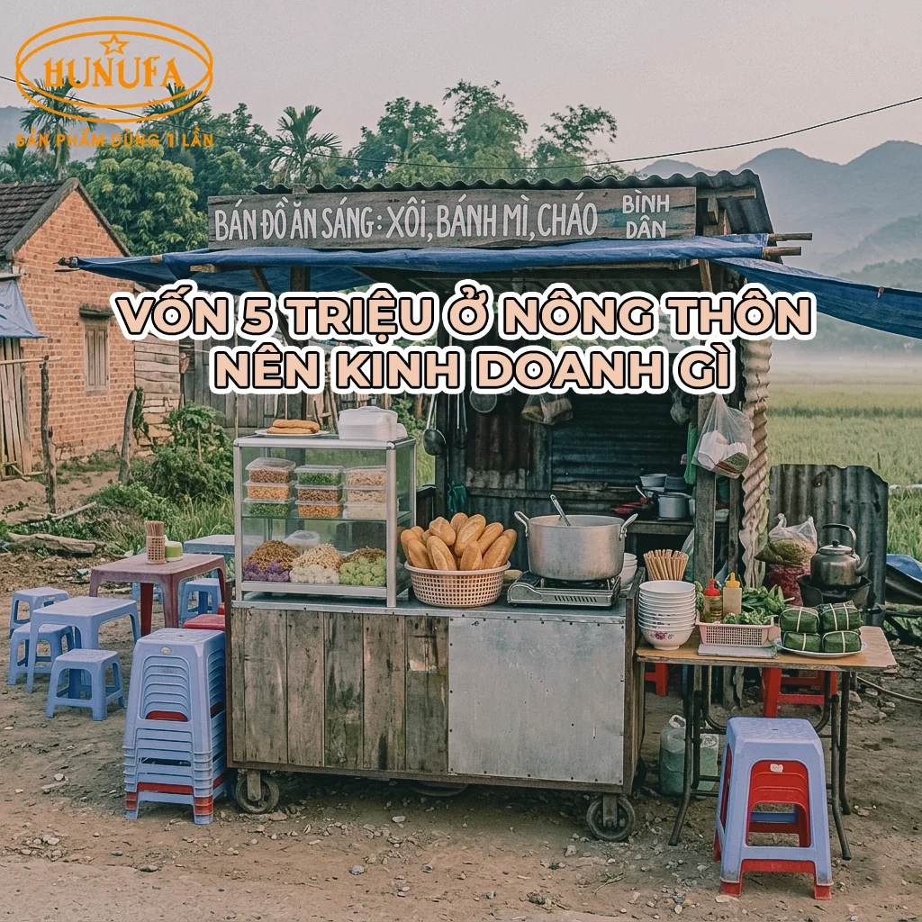 vốn 5 triệu ở nông thôn nên kinh doanh gì