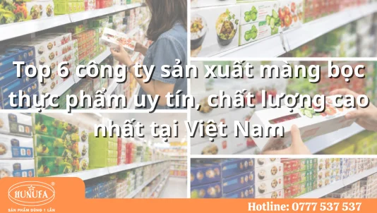Top 6 công ty sản xuất màng bọc thực phẩm uy tín, chất lượng cao nhất tại Việt Nam