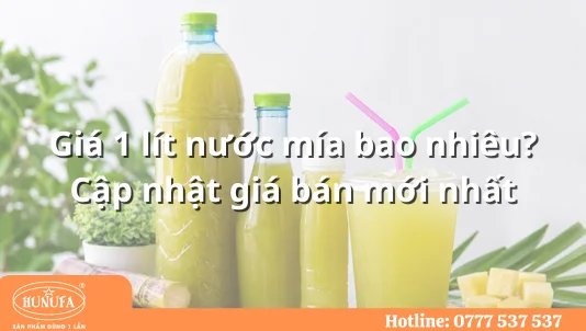 Giá 1 lít nước mía bao nhiêu? Cập nhật giá bán mới nhất