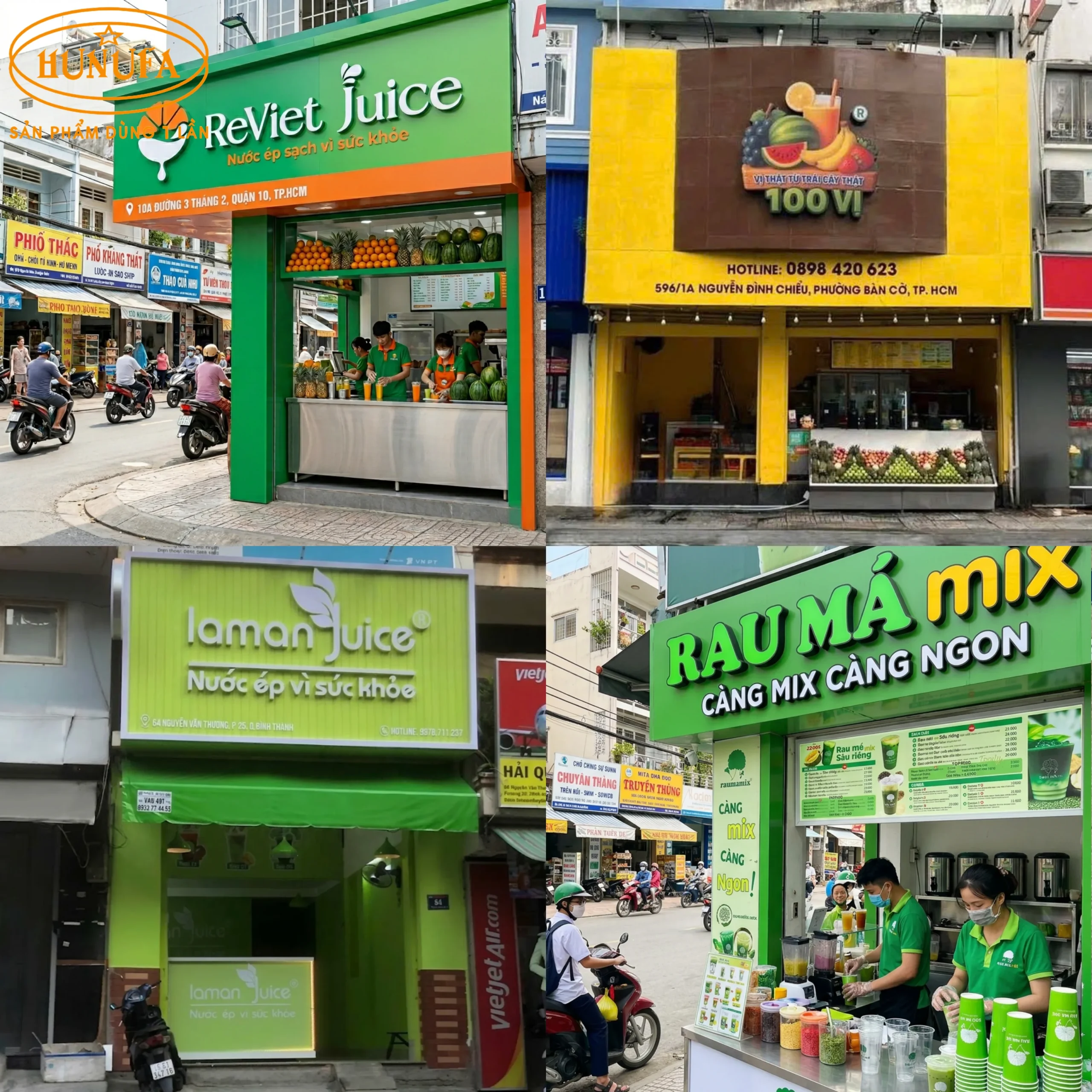 Top 6 mô hình kinh doanh nước ép trái cây dẫn đầu xu hướng hiện nay