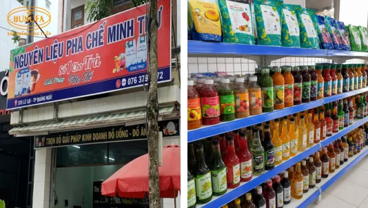 7+ đơn vị cung cấp nguyên liệu pha chế tại Quảng Ngãi