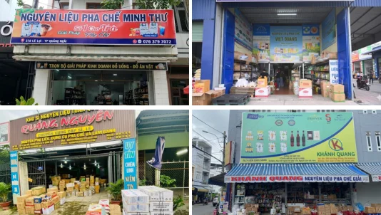 7+ đơn vị cung cấp nguyên liệu pha chế tại Quảng Ngãi