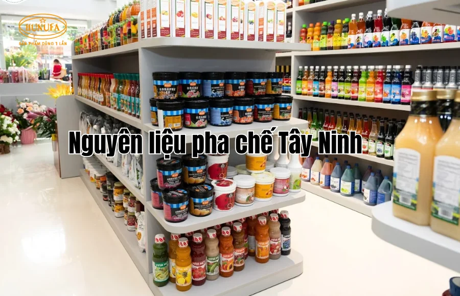 nguyên liệu pha chế Tây Ninh