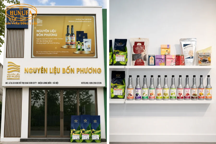 Top nhà cung cấp nguyên liệu pha chế trà sữa Hà Nội giá sỉ, uy tín