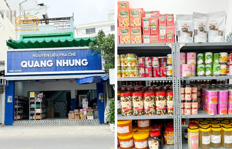 nguyên liệu pha chế trà sữa ở tphcm uy tín, chất lượng
