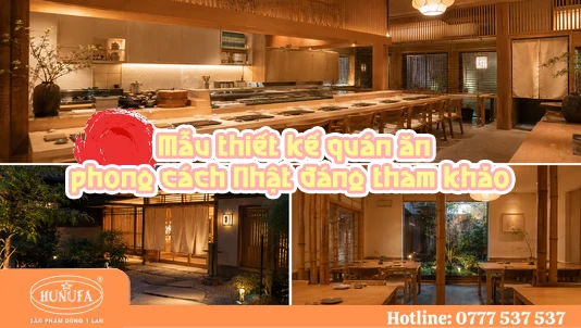 quán ăn phong cách Nhật