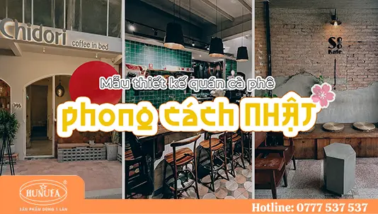 quán cafe phong cách Nhật