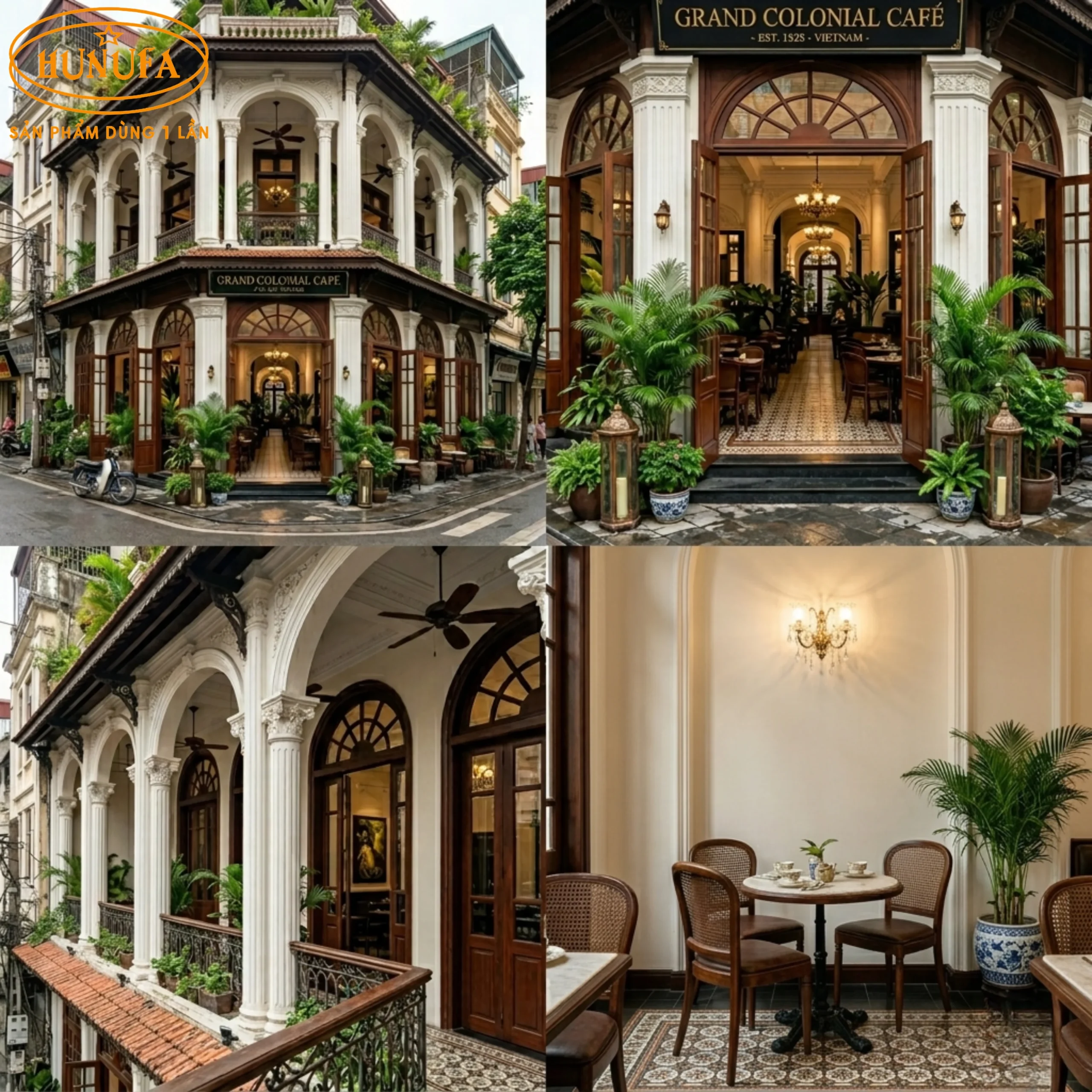 40+ Mẫu trang trí thiết kế quán cafe góc 2 mặt tiền đẹp