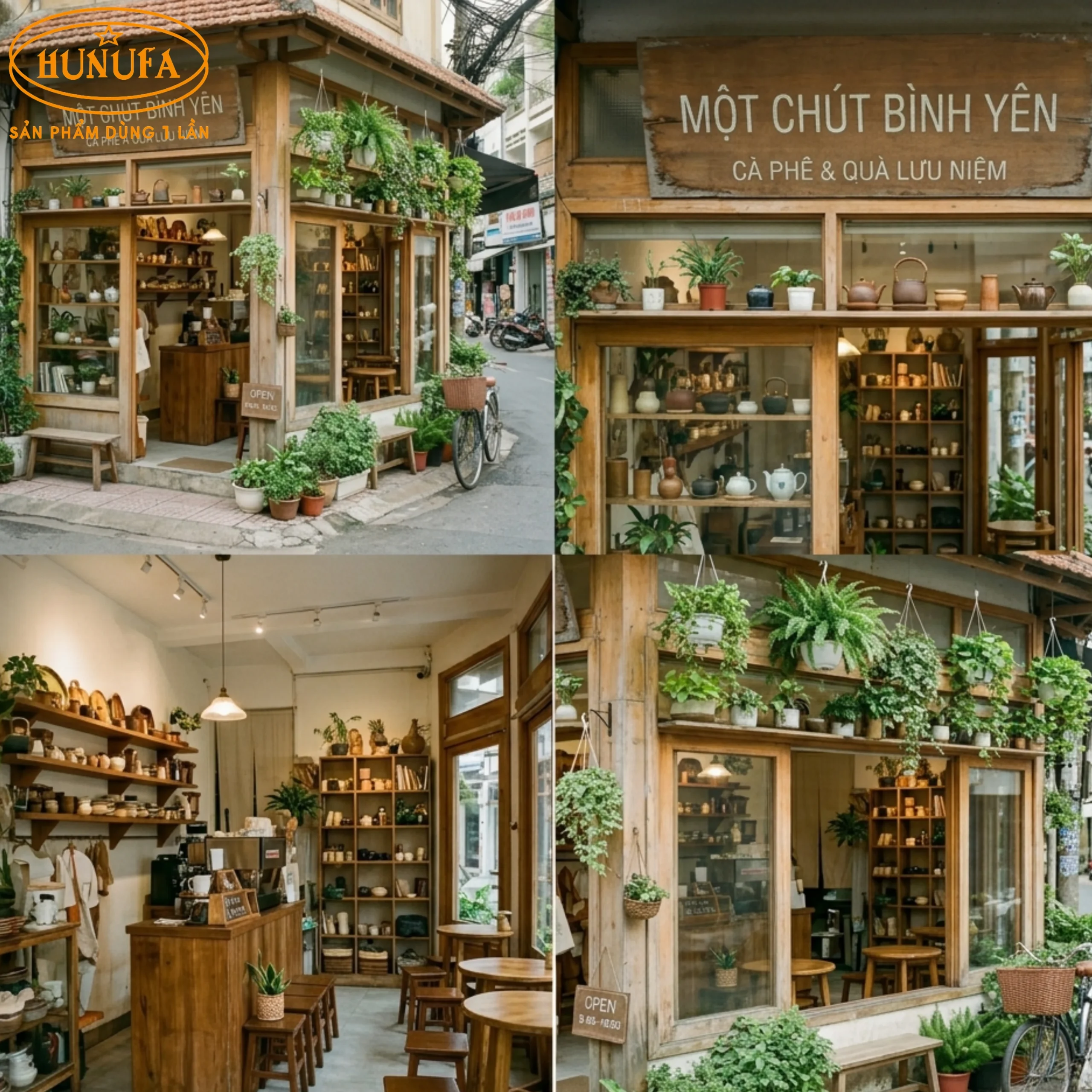 40+ Mẫu trang trí thiết kế quán cafe góc 2 mặt tiền đẹp