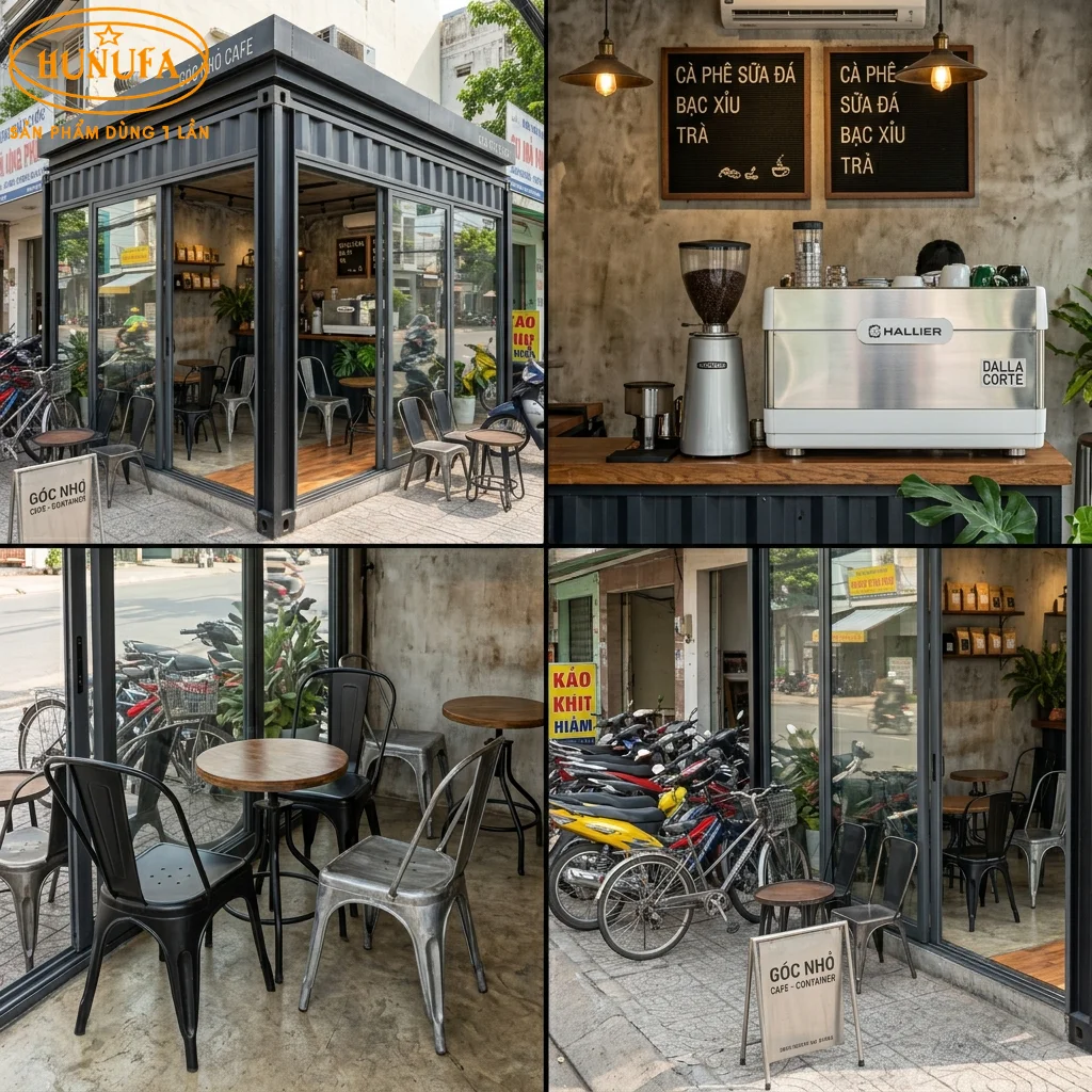 60+ Mẫu trang trí thiết kế quán cafe góc 2 mặt tiền đẹp