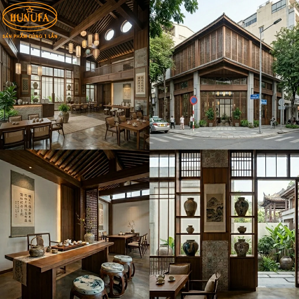60+ Mẫu trang trí thiết kế quán cafe góc 2 mặt tiền đẹp