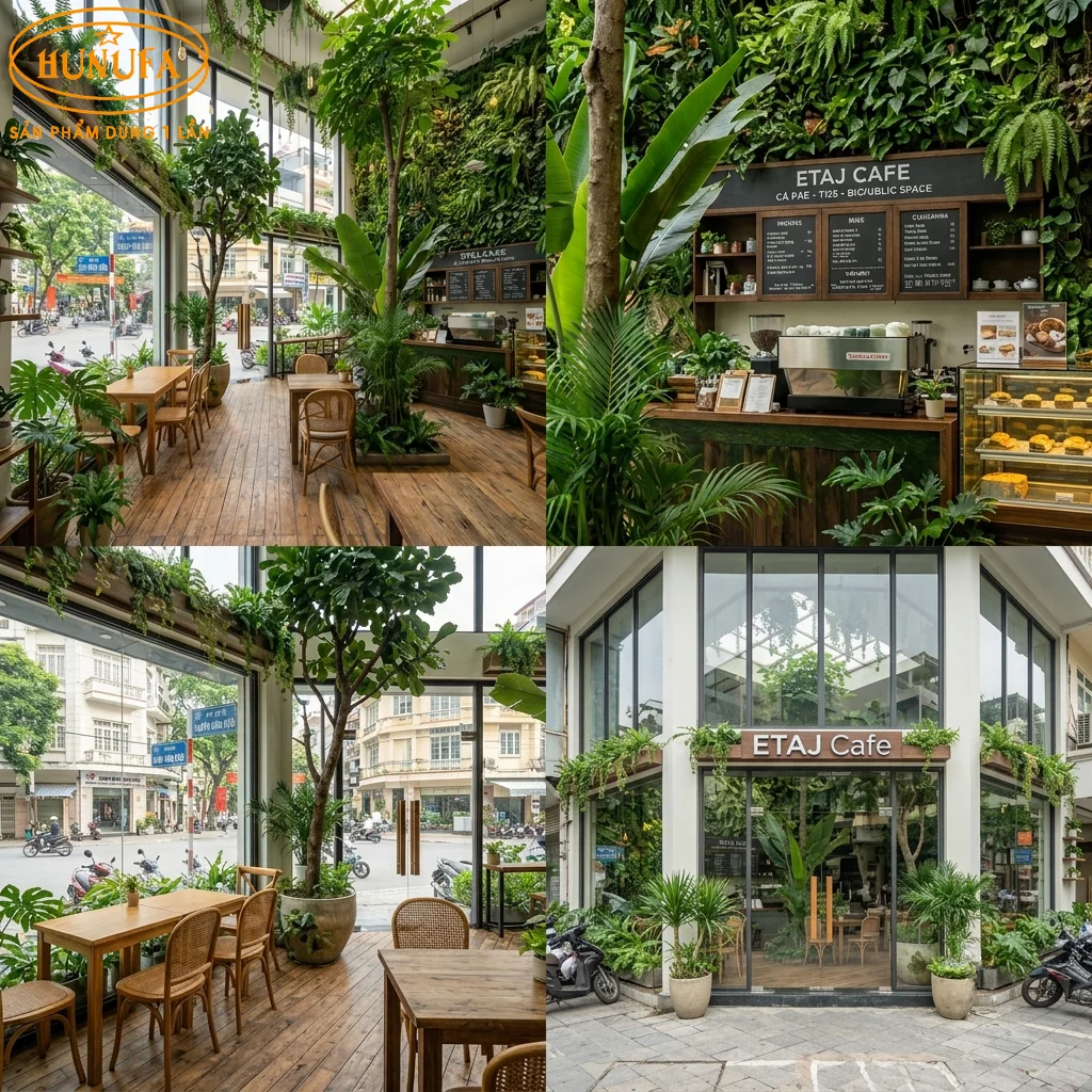 60+ Mẫu trang trí thiết kế quán cafe góc 2 mặt tiền đẹp