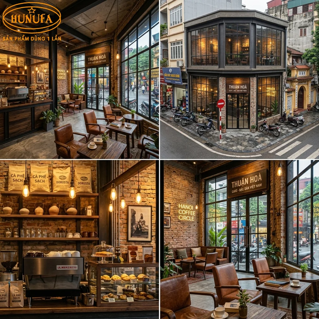 60+ Mẫu trang trí thiết kế quán cafe góc 2 mặt tiền đẹp