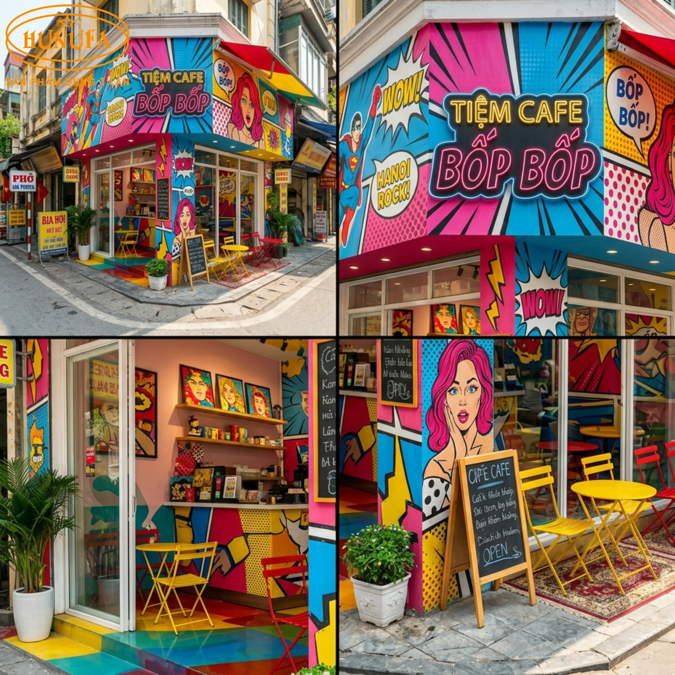 40+ Mẫu trang trí thiết kế quán cafe góc 2 mặt tiền đẹp