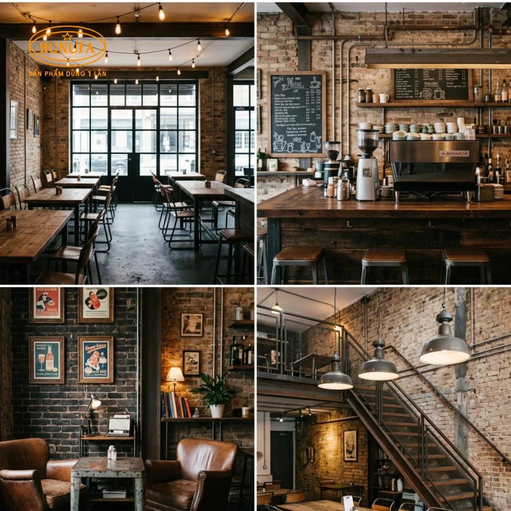 20+ Mẫu thiết kế quán cafe phong cách Retro đậm chất hoài niệm