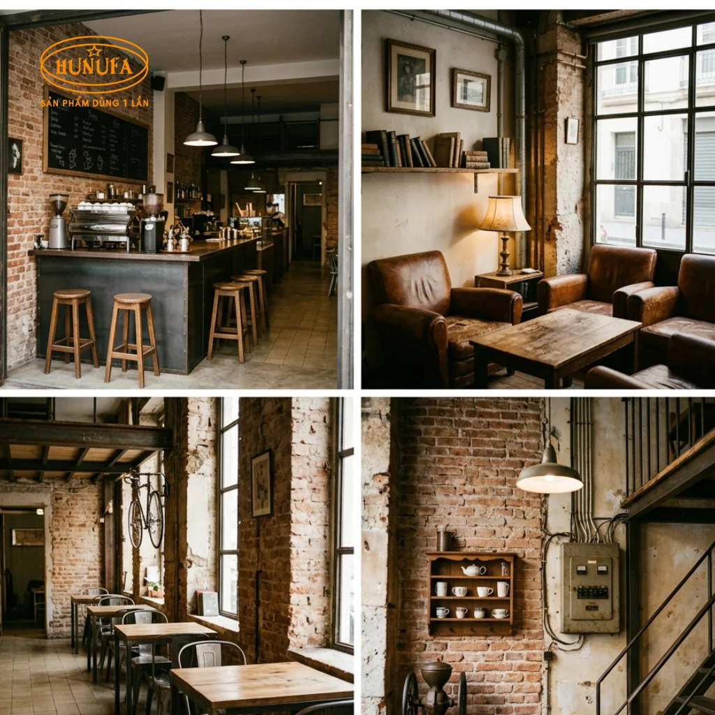 20+ Mẫu thiết kế quán cafe phong cách Retro đậm chất hoài niệm