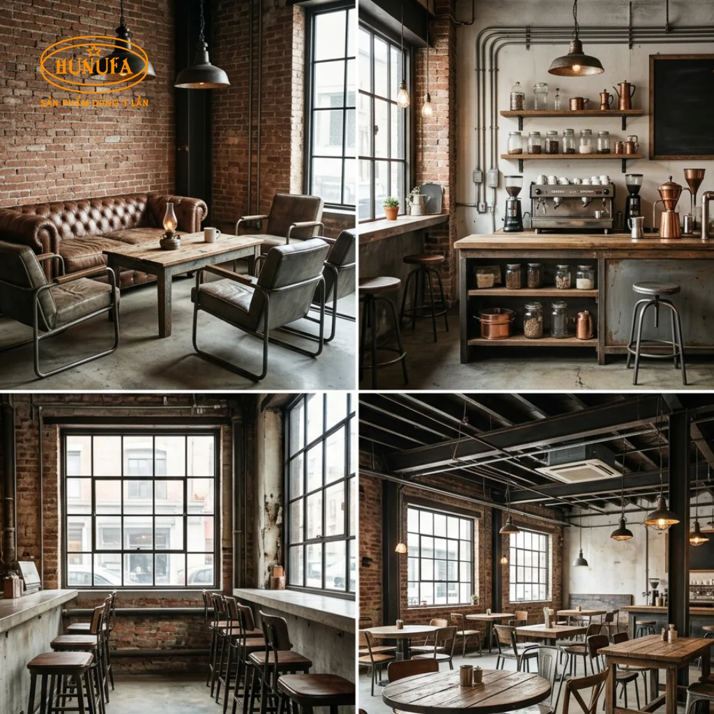 20+ Mẫu thiết kế quán cafe phong cách Retro đậm chất hoài niệm
