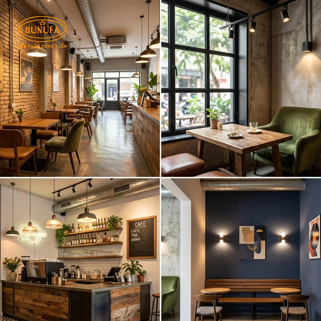 20+ Mẫu thiết kế quán cafe phong cách Retro đậm chất hoài niệm